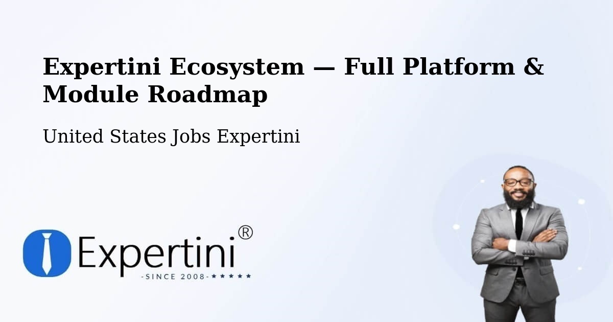 Expertini Ecosystem — Full Platform & Module Roadmap – Findlay